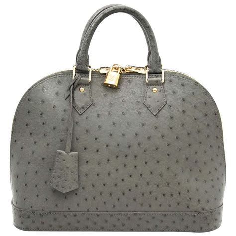 louis vuitton alma ostrich price